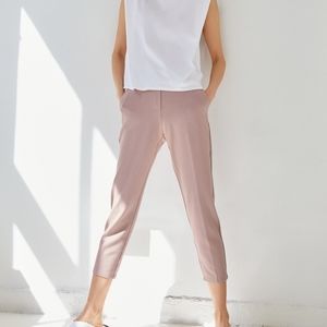 Aritzia Babaton Taupe Elliot Cotton Pants